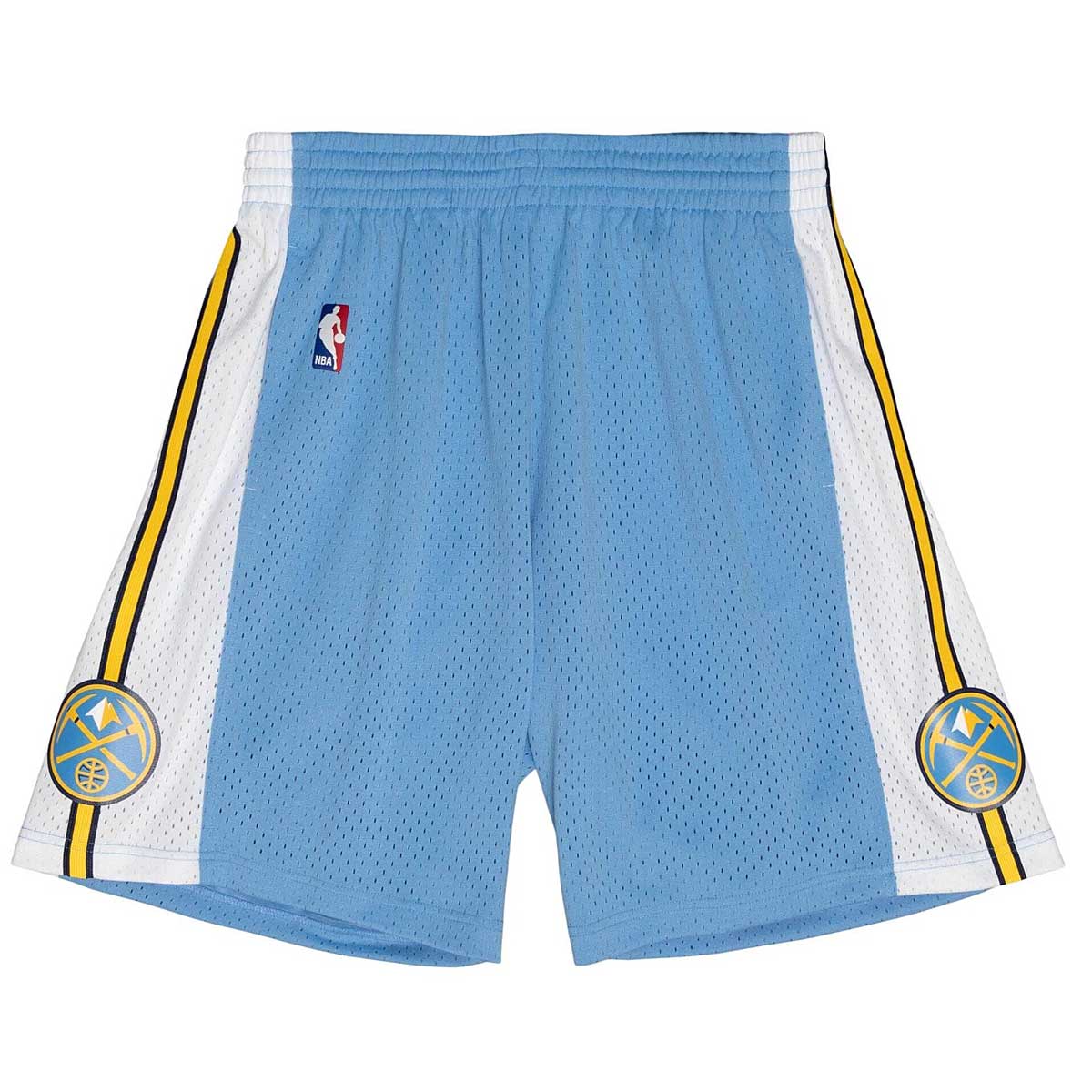 Mitchell And Ness Nba Denver Nuggets 2016 Road Swingman Shorts, Columbia Blue