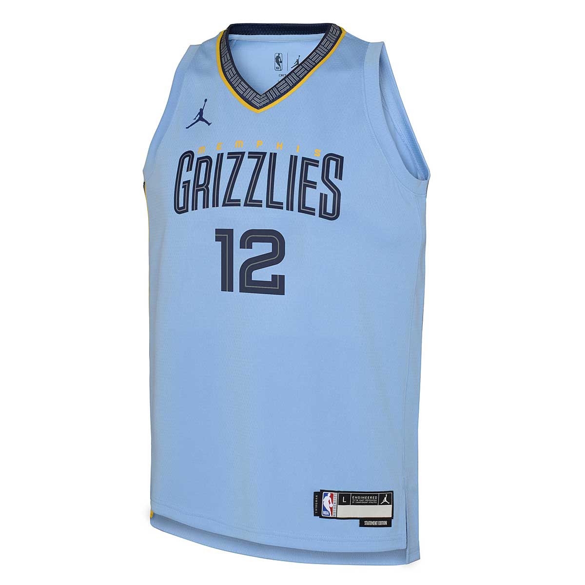 Nike Memphis Grizzlies Statement Edition Men's Jordan Dri-FIT NBA Swingman Basketball  Shorts Blue