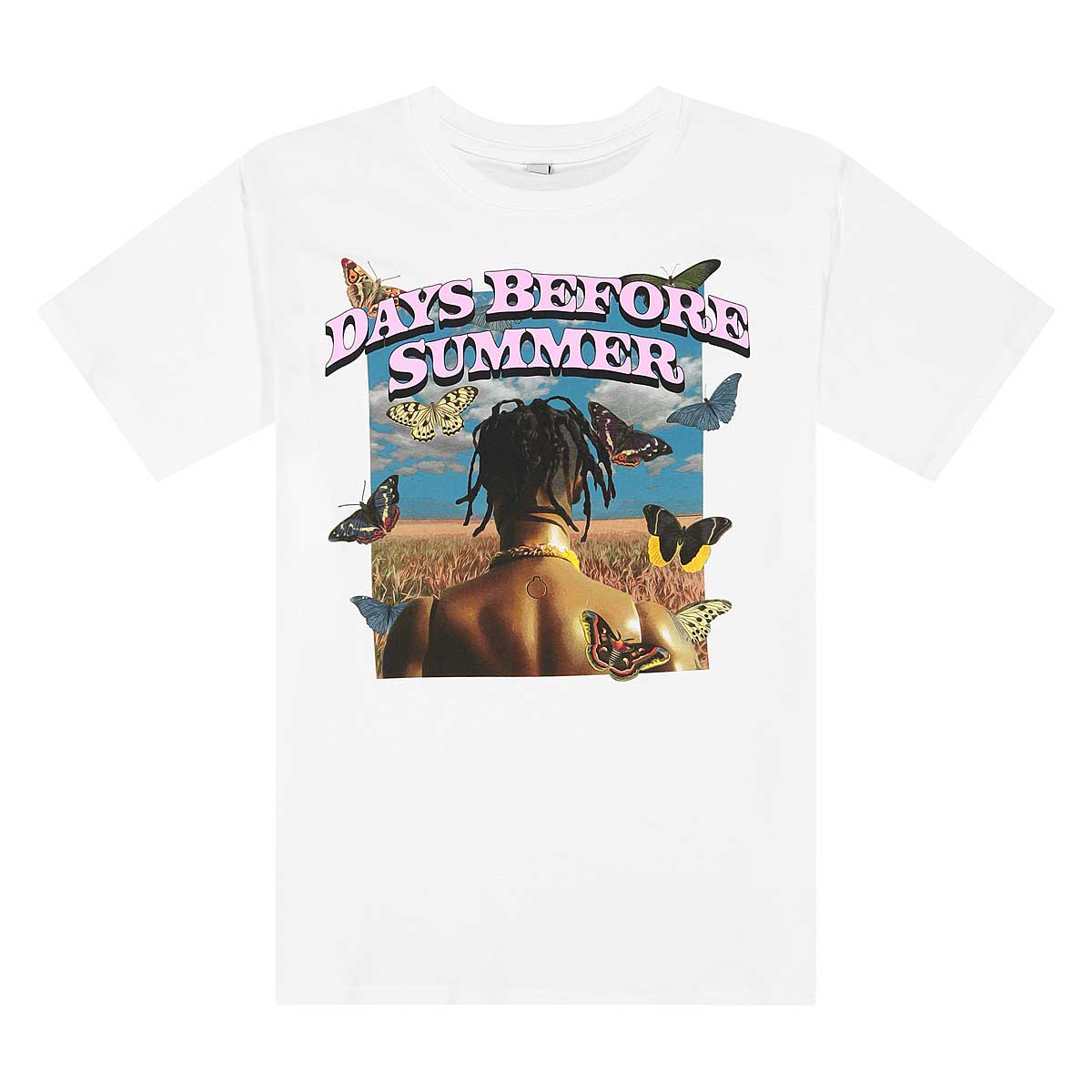 Mister Tee Days Before Summer Oversize T-Shirt, White
