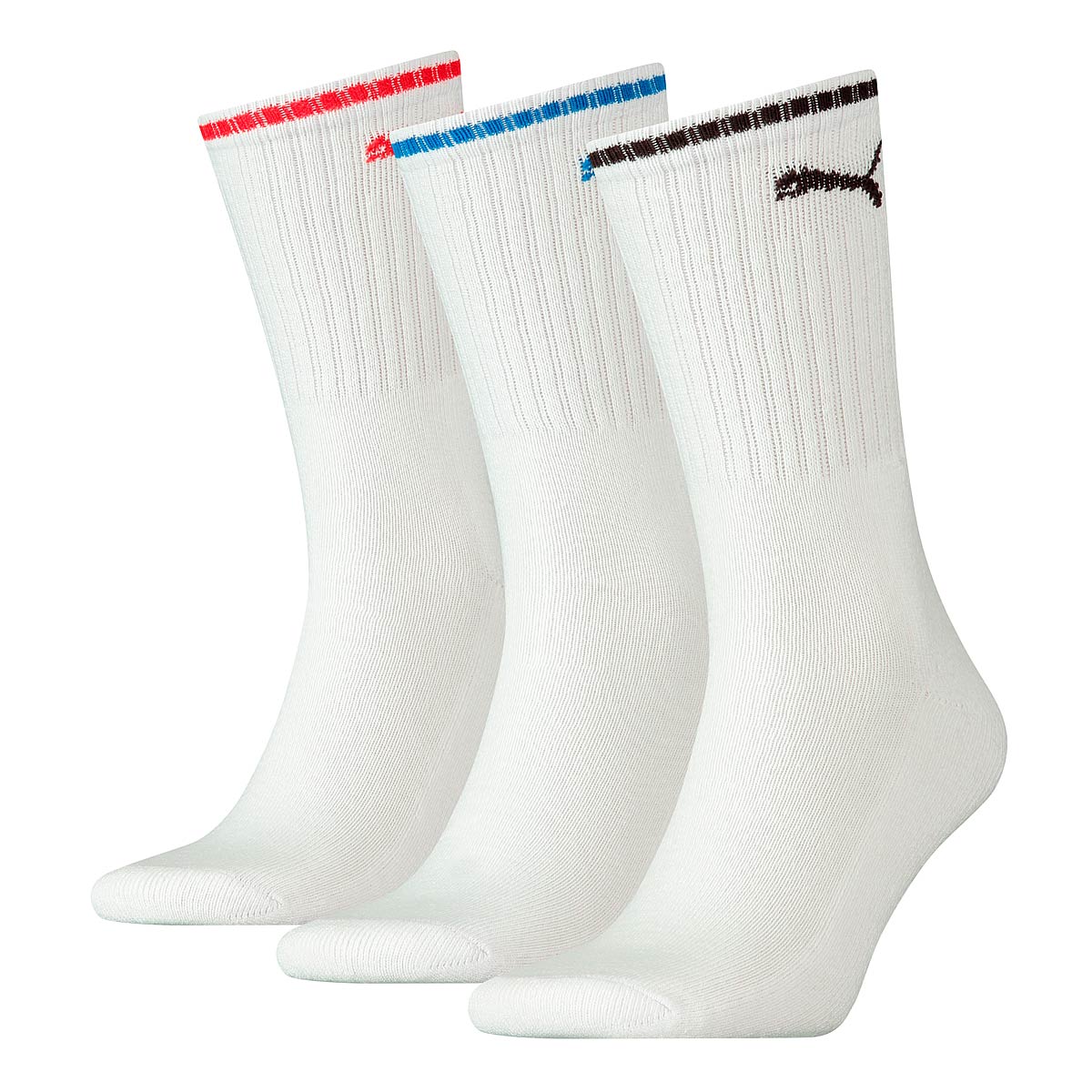 Image of Puma Sport 3er Pk Socks, White/white