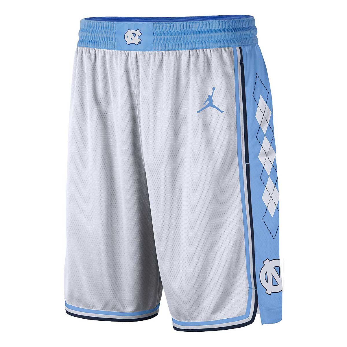 Jordan Ncaa North Carolina Tarheels Limited Edition Home Shorts, Weiß/valor Blau S
