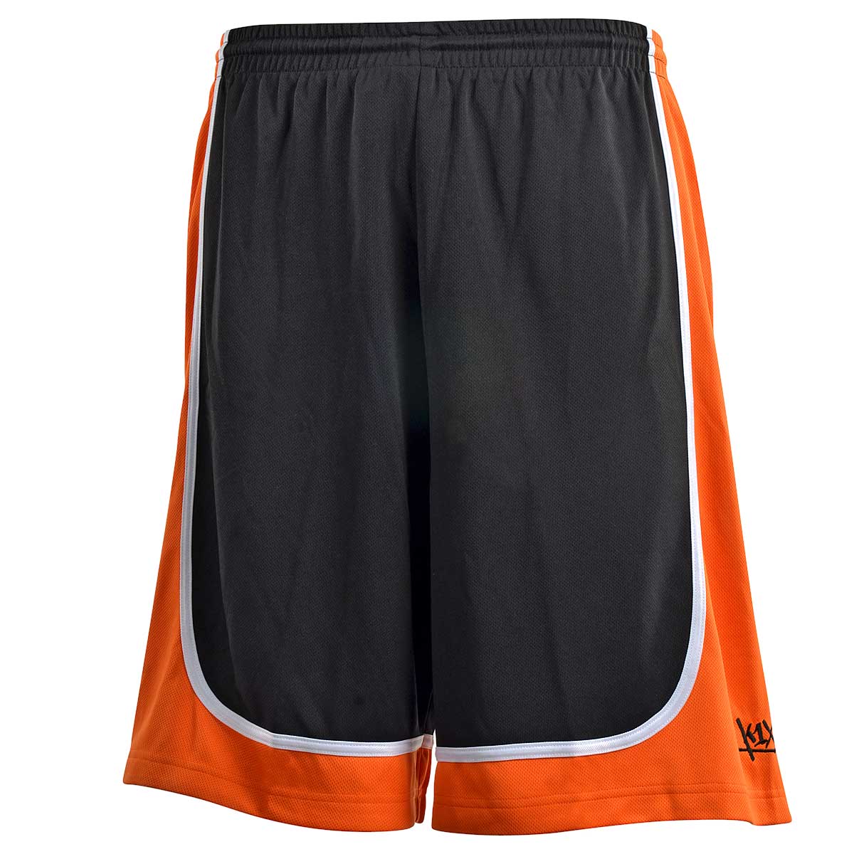K1X K1X Hardwood League Uniform Shorts Mk2, Black/Orange/White