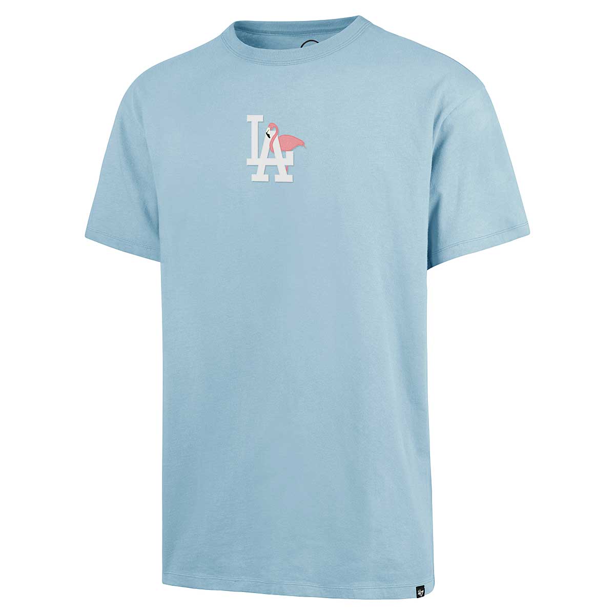 Image of 47 MLB Los Angeles Dodgers Icon 47 Drop Shoulder T-shirt, Blue