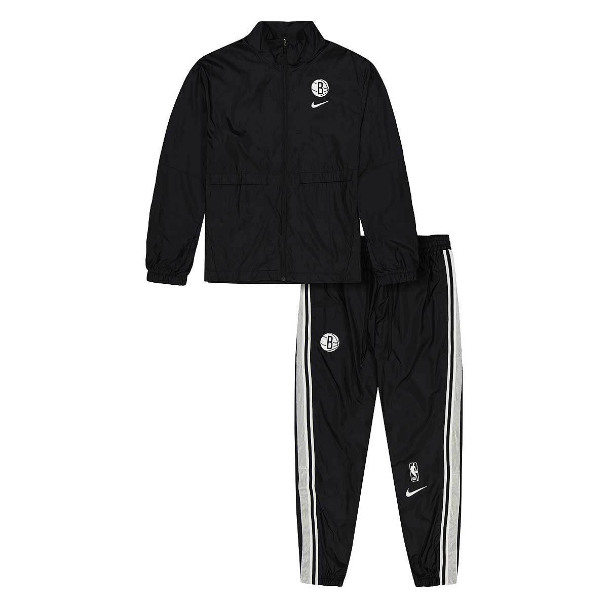 NIKE NBA BROOKLYN NETS COURTSIDE TRACKSUIT FLAT SILVER pour €119