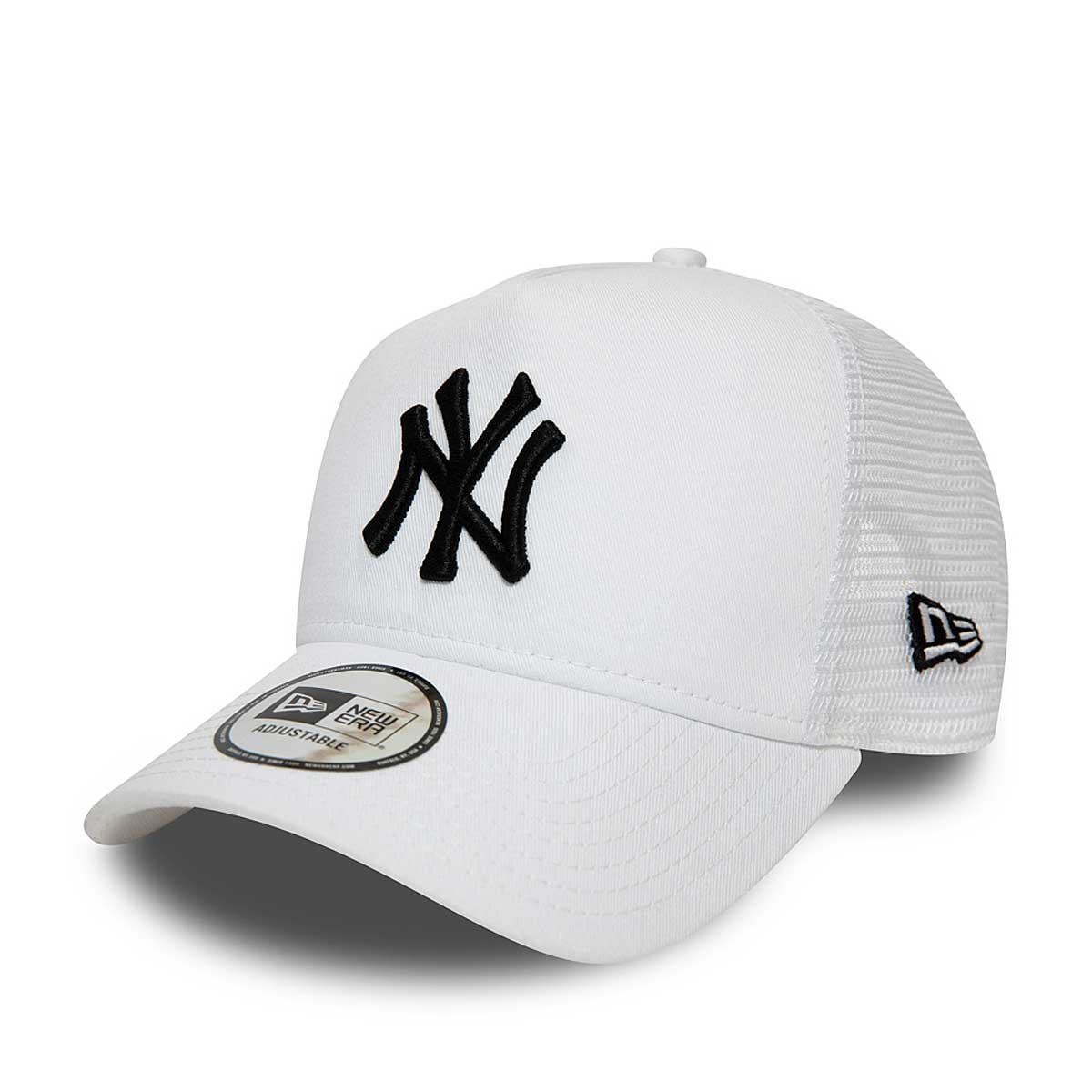 New Era Mlb Essential Af Trucker Ny Yankees, White