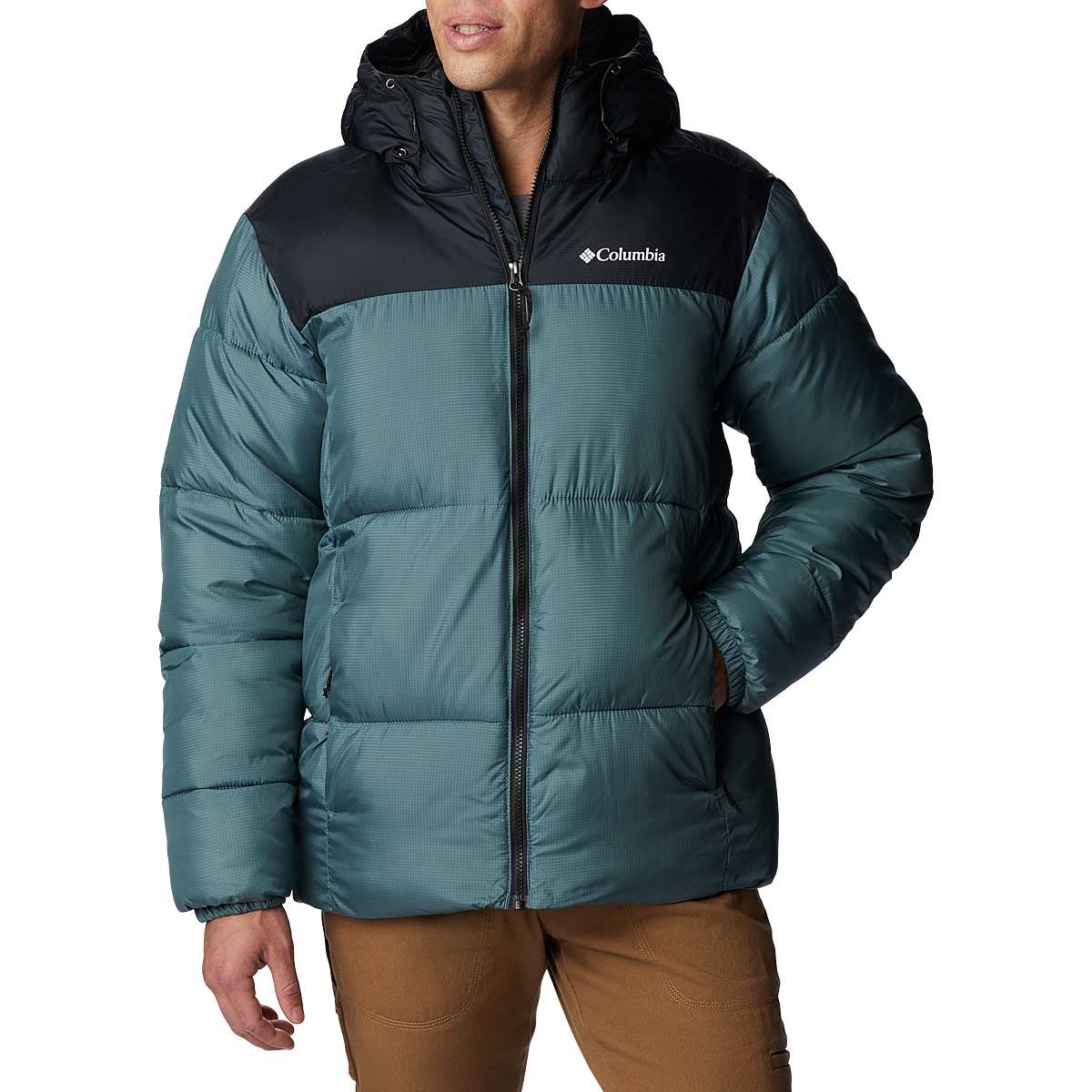 Columbia Puffect™ Hooded Jacket, Green
