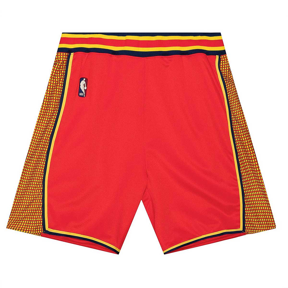 Mitchell And Ness Nba Philadelphia 76Ers 2004 Authentic Shorts, Light Red