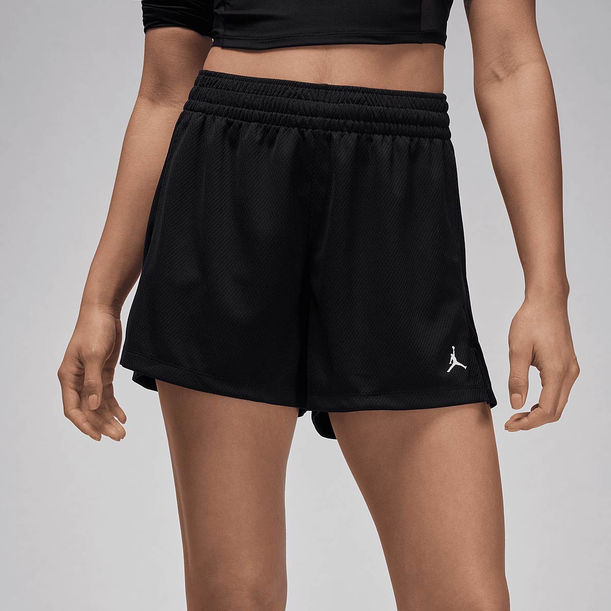 Jordan W J Sport Mesh Shorts, Schwarz/(weiß) XL