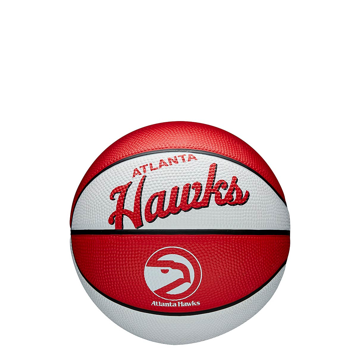 Wilson Nba Atlanta Hawks Retro Basketballmini, Red