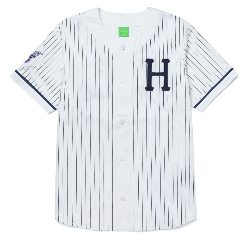 Huf Forever Baseball Jersey, White