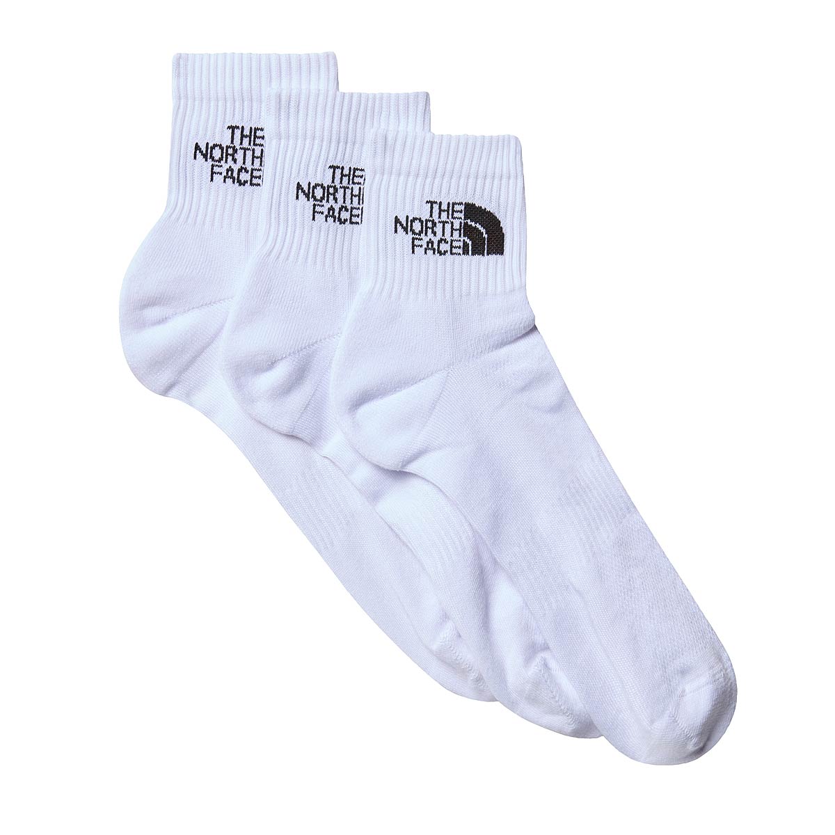 Image of The North Face Multi Sport Cush Quarter Sock 3p, White