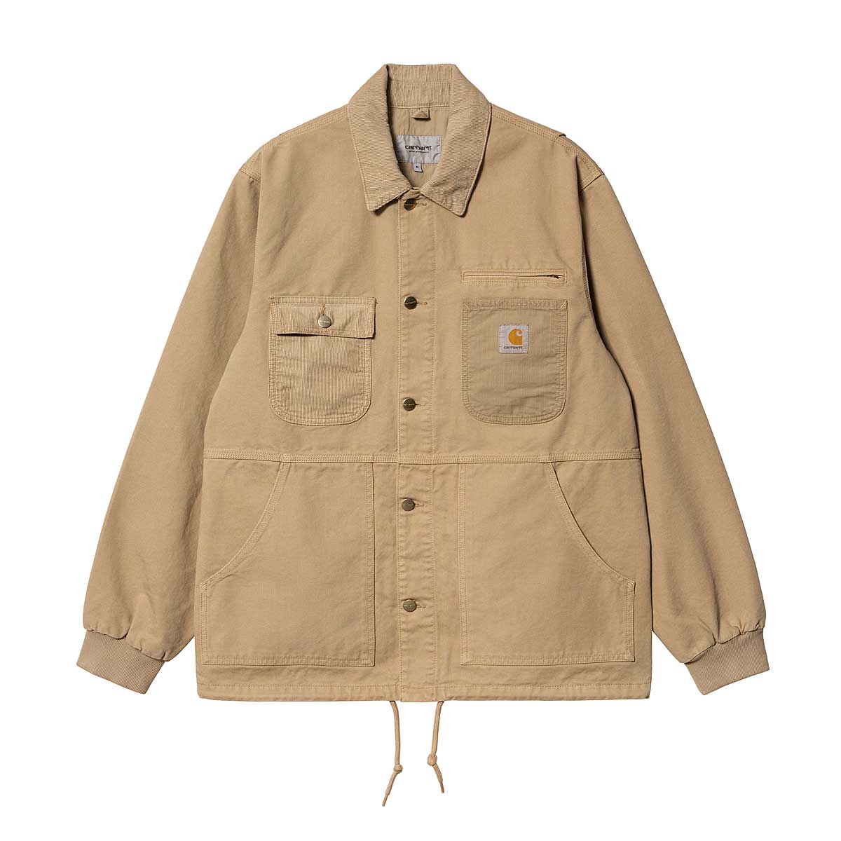 Carhartt Wip Medley Jacket, Dusty H Brown Garment Dyed
