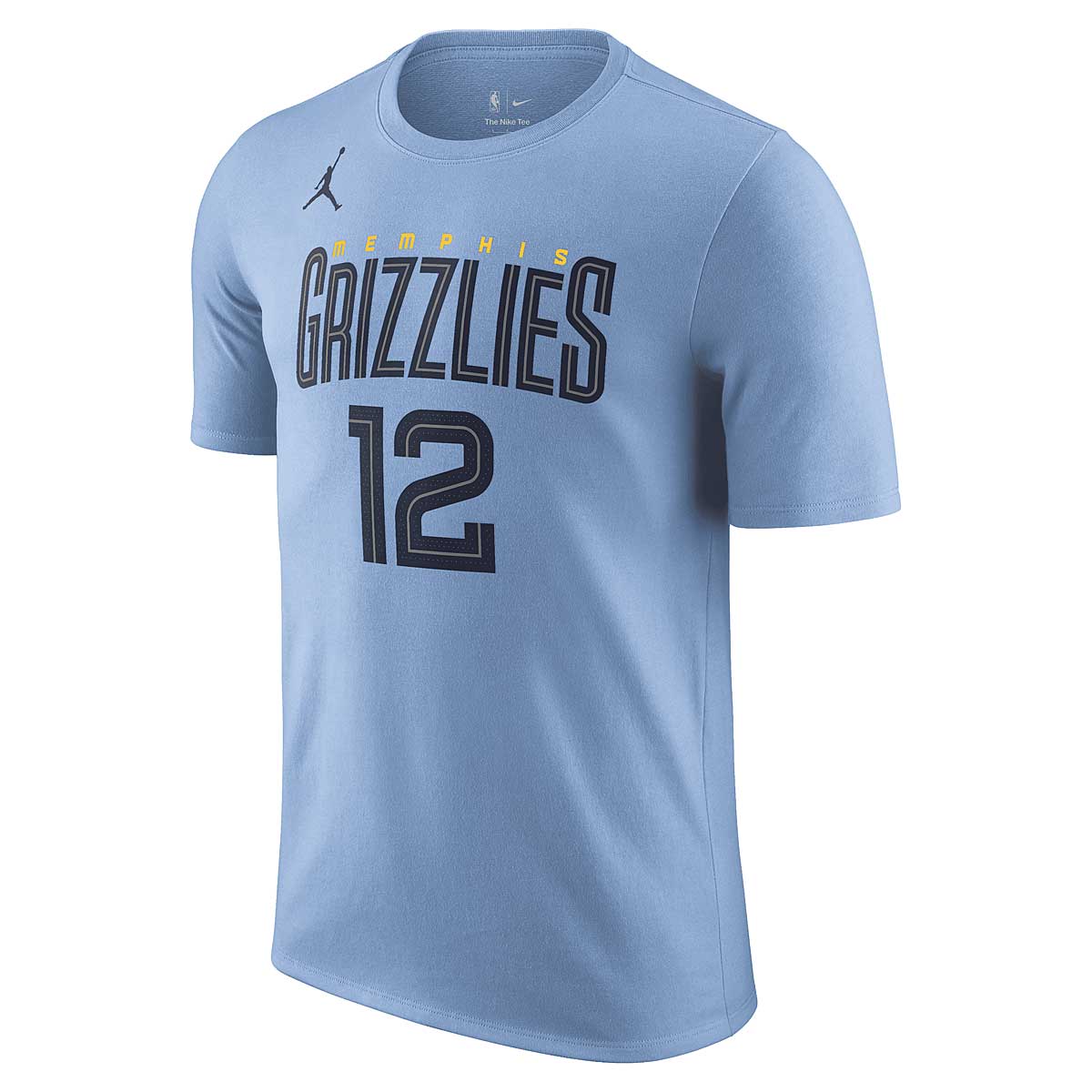 Nike NBA Memphis Grizzlies Statement N&n T-shirt Ja Morant, Light Blau/morant Ja L