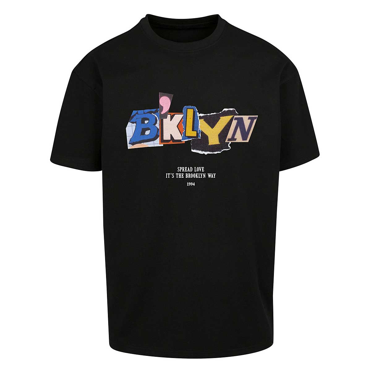 Mister Tee Brklyn Oversize T-Shirt, Black