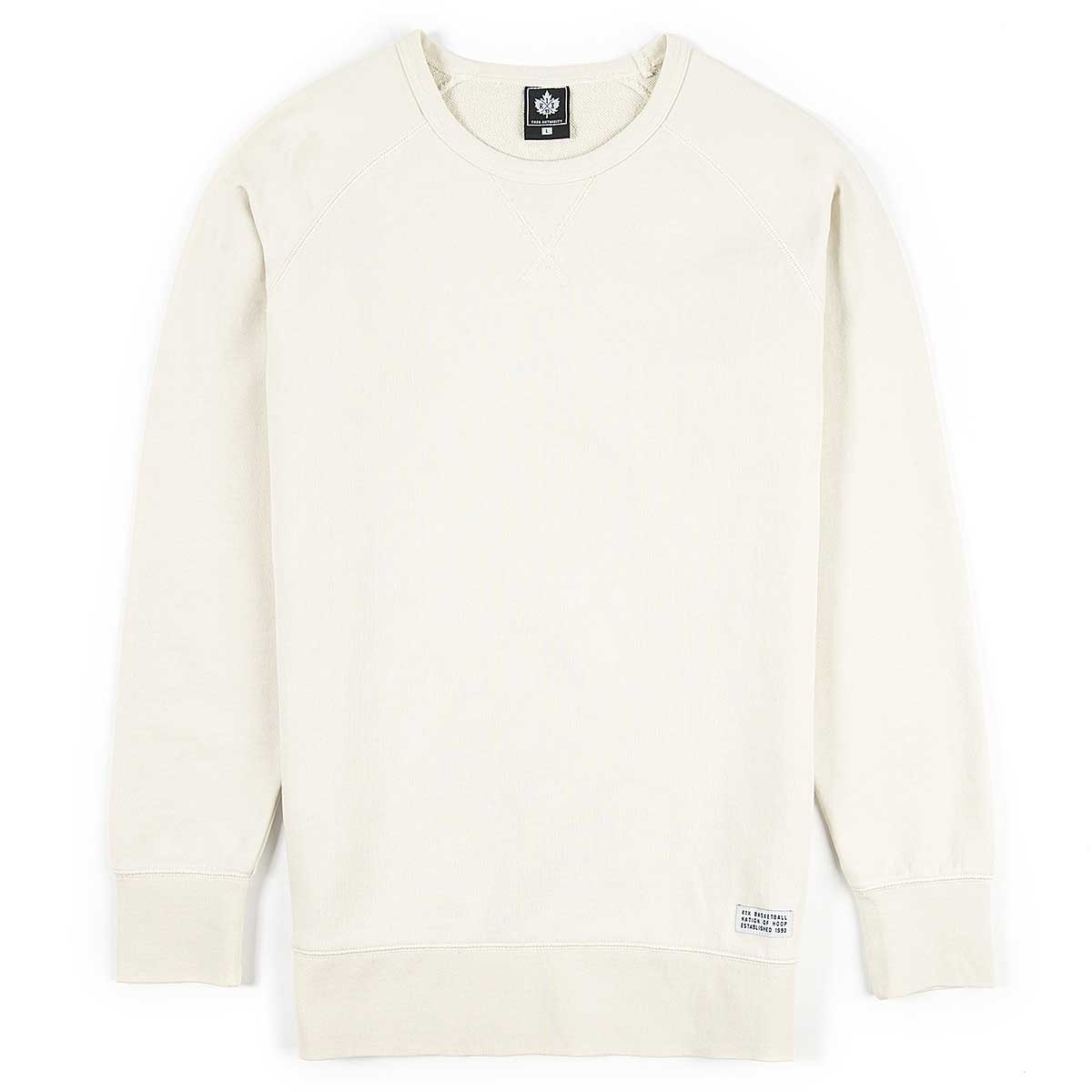 K1X Washed Authentic Crewneck, Lily White