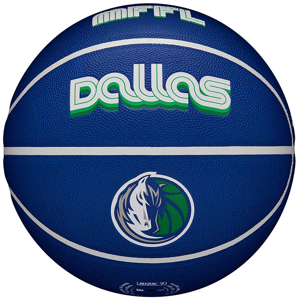 Wilson Nba Team City Collector Dallas Mavericks Basketball, Gum/Dallas