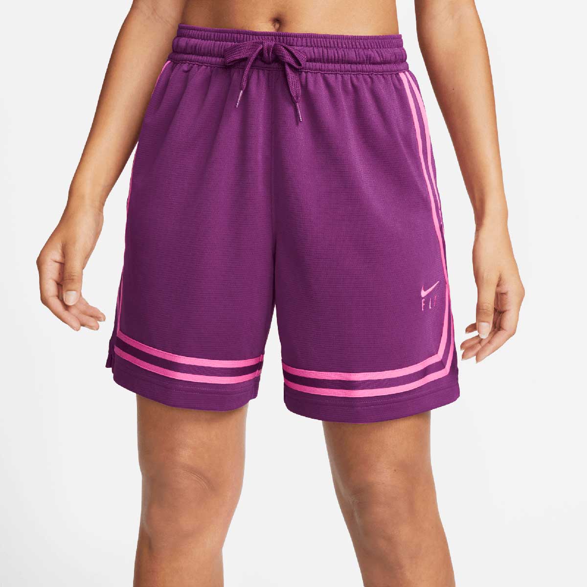 Nike W Fly Crossover M2Z Shorts, Viotech/Pinksicle