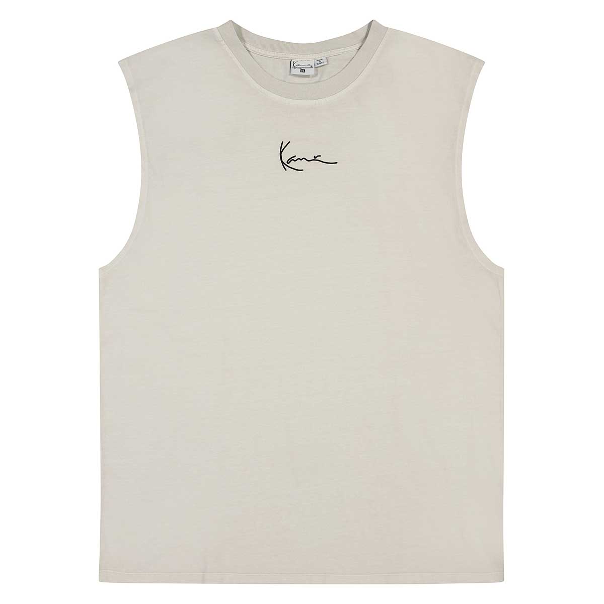 Karl Kani Small Signature Washed Sleeveless T-Shirt, Blue