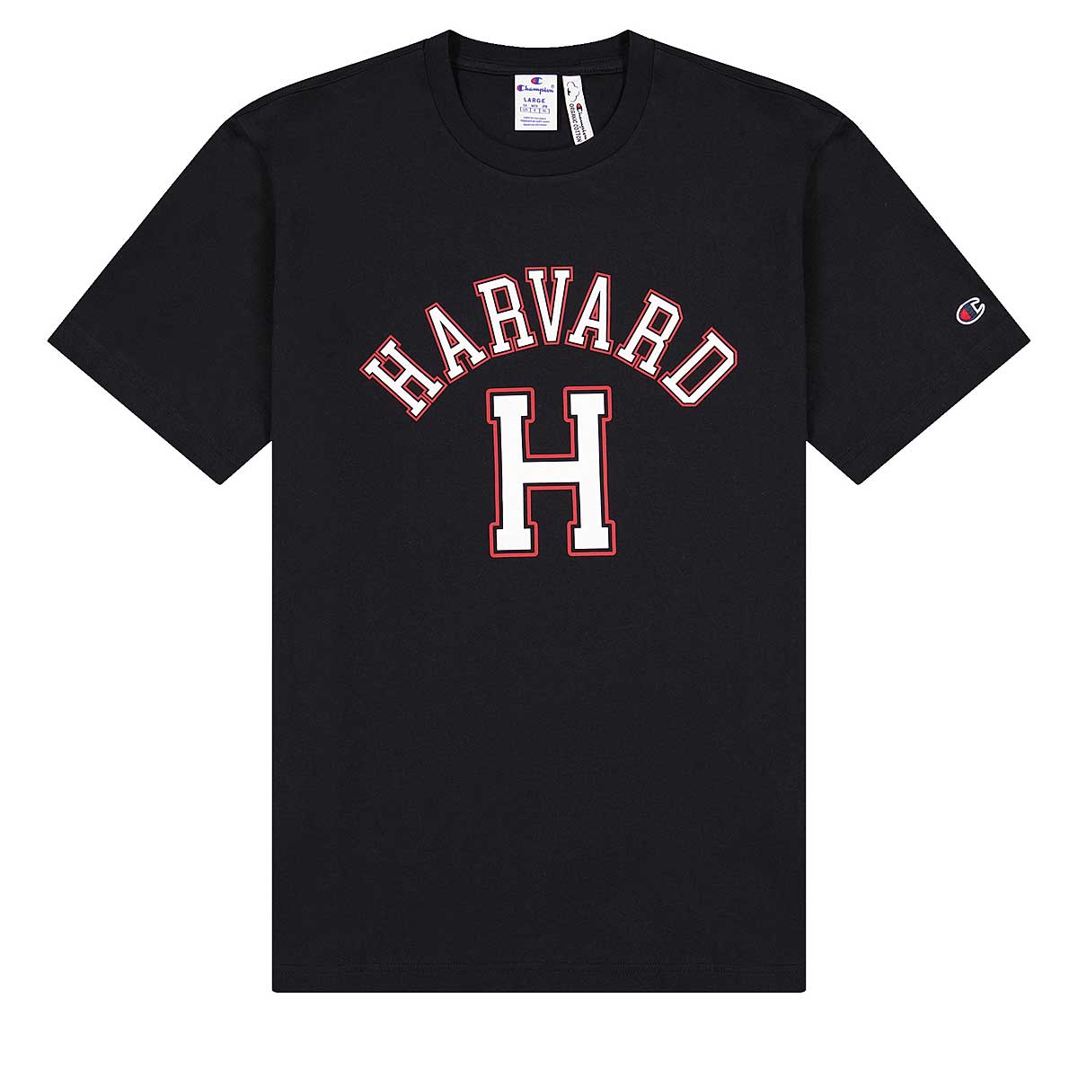 Champion Ncaa Harvard T-Shirt, Black Beauty