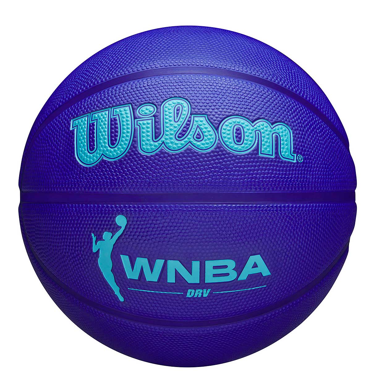 Image of Wilson Wnba Drv Basketball Purple, Silver