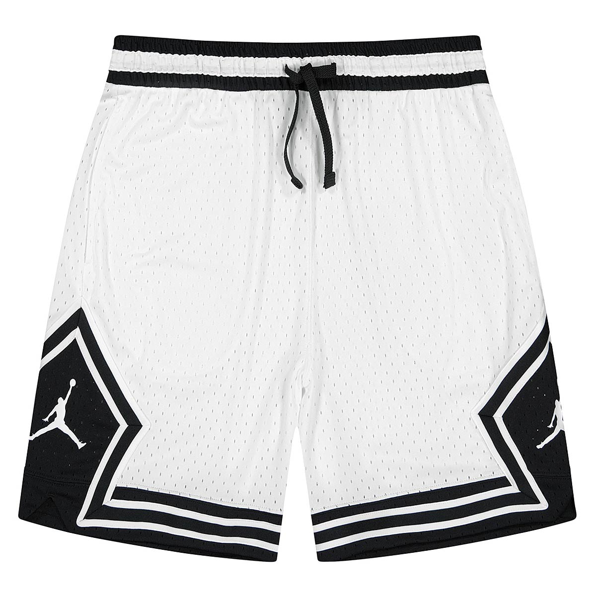 Image of Jordan M J Dri-fit Sport Diamond Shorts, White/black/white/(white)