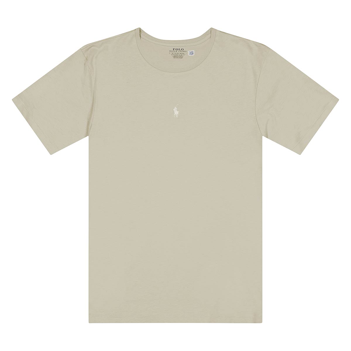 Polo Ralph Lauren Center Logo T-Shirt, Classic Stone