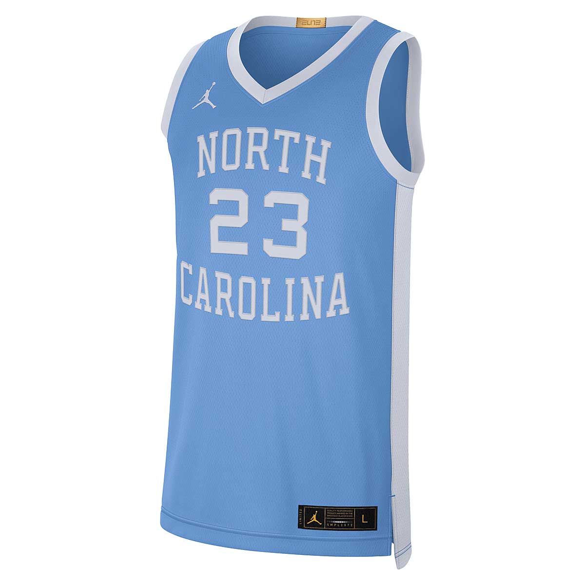 Jordan Ncaa North Carolina Tar Heels Unc Retro Road Jersey Michael Jordan, Valor Blue/white S