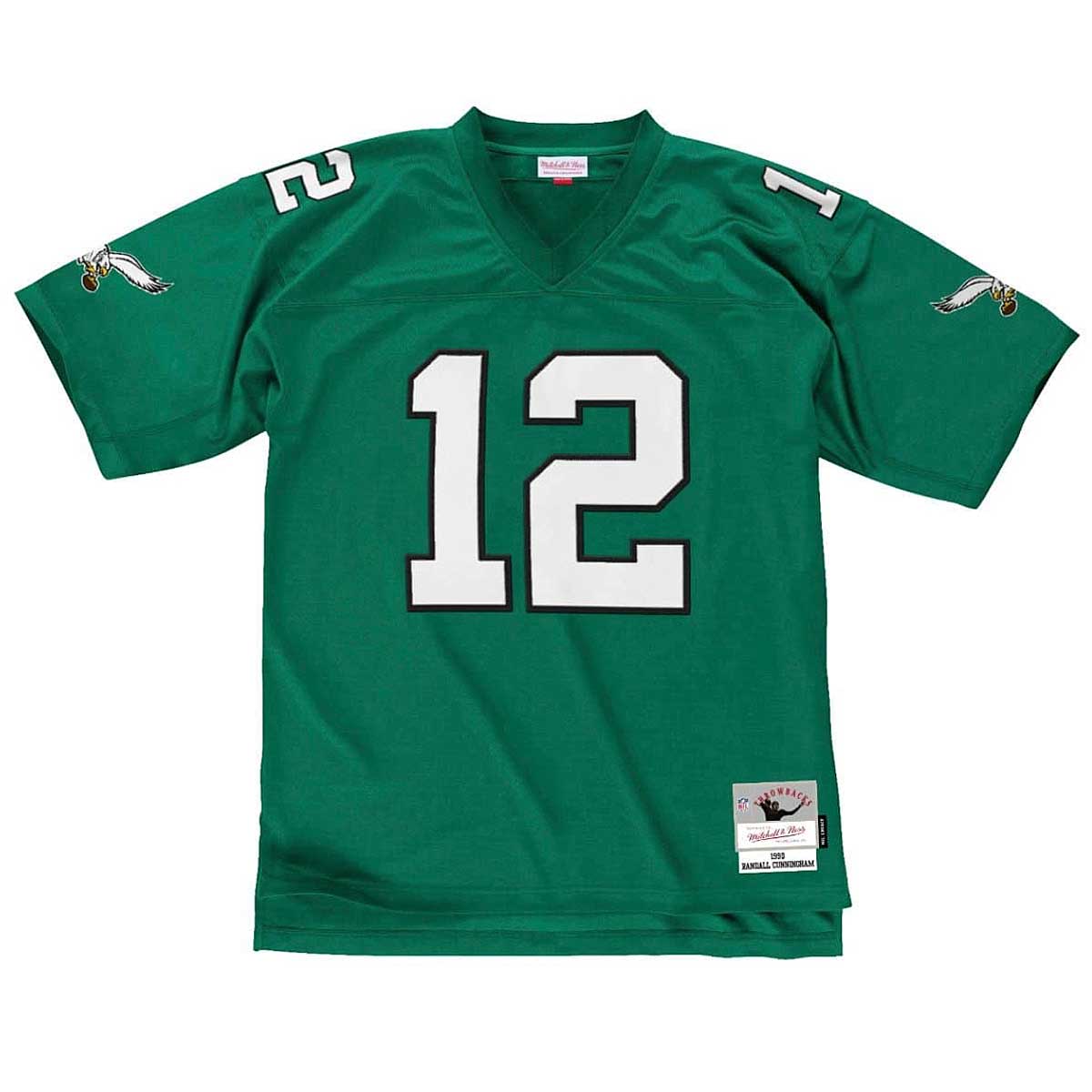 Mitchell And Ness Nfl Legacy Jersey Philadelphia Eagles - R. Cunnigham, Green