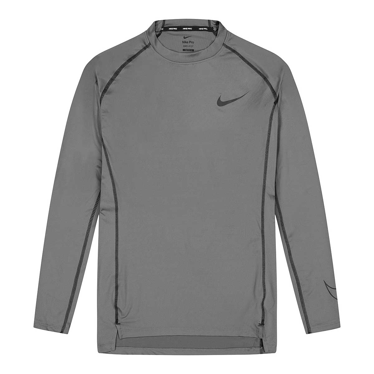 Nike M Training Dri-Fit Tight Longsleeve, Iron Grey/Black/Black