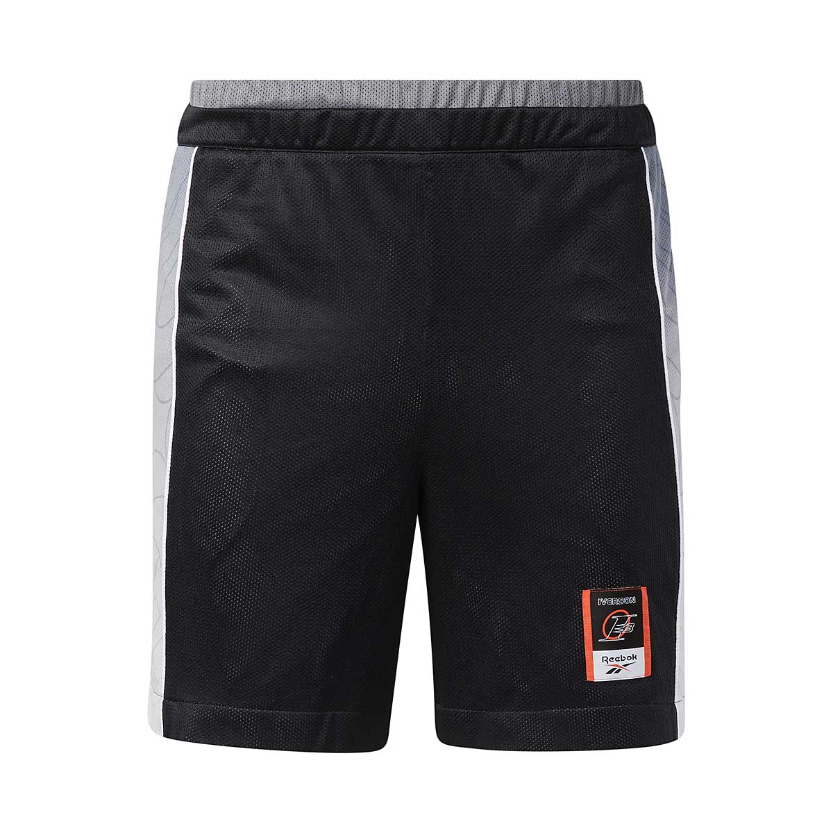 Image of Reebok Iverson Basketball Short, Black, Male, Basketball Shorts, HE9351