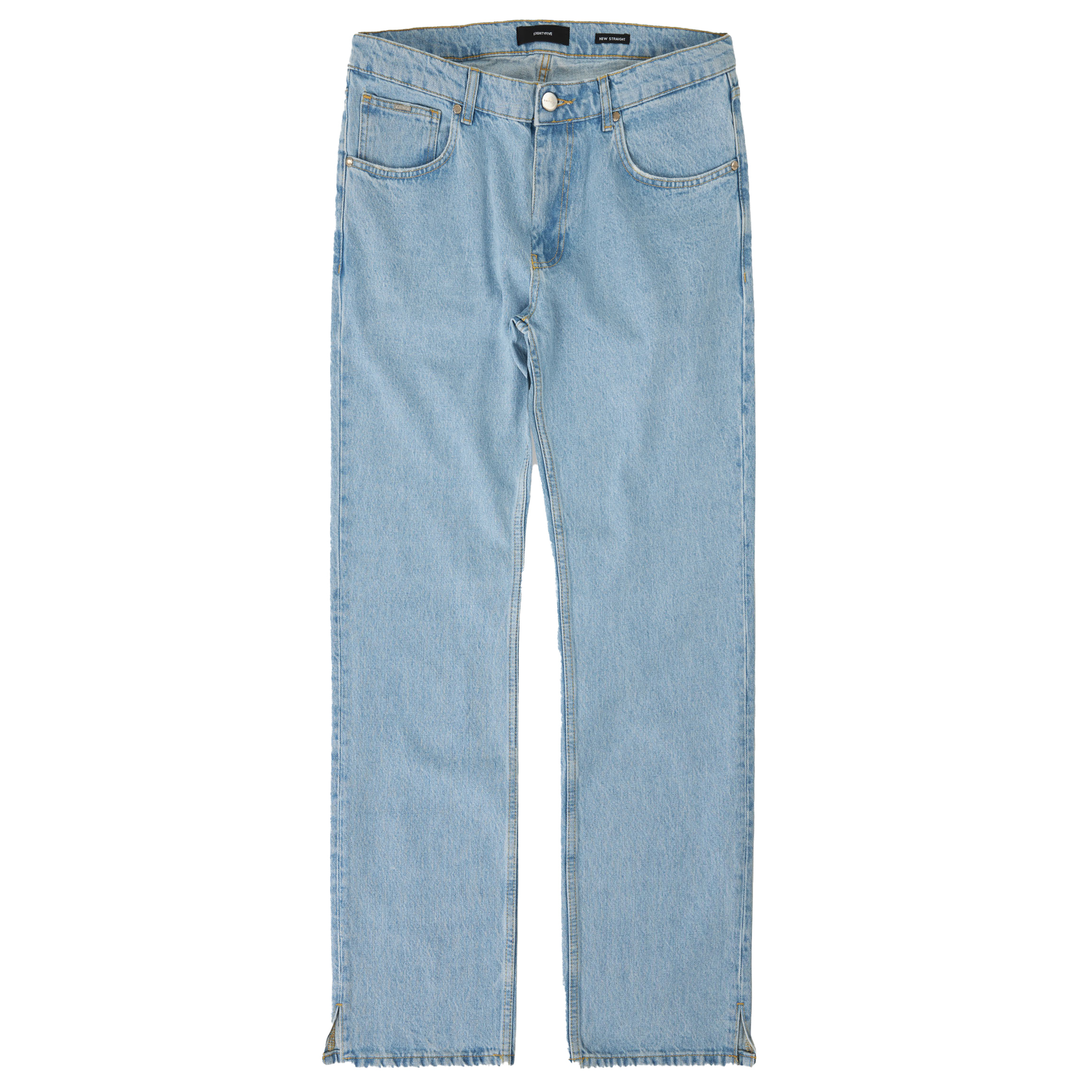 Eightyfive Split Hem Jeans, Vintage Blue