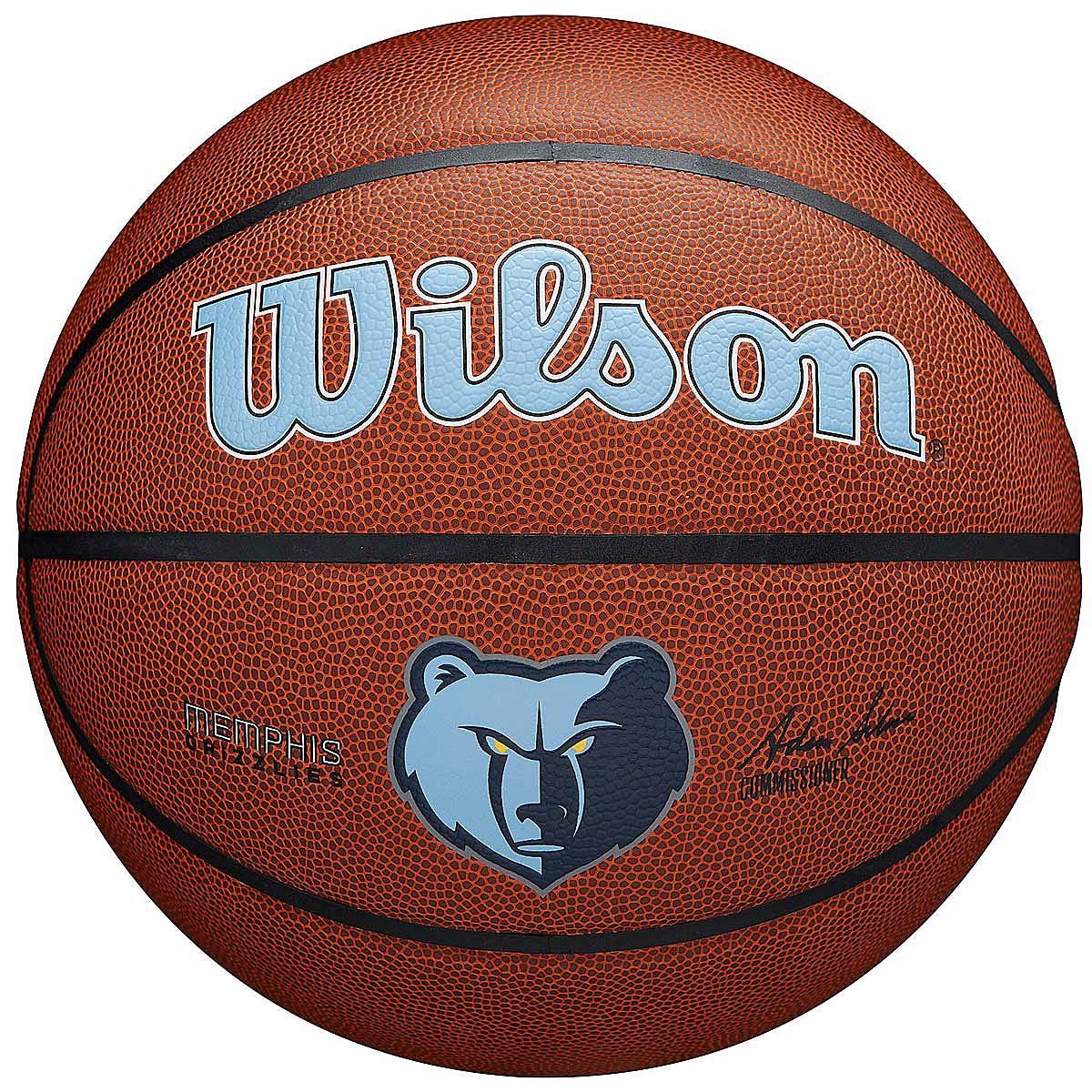 Image of Wilson NBA Memphis Grizzlies Team Alliance Basketball, Gold