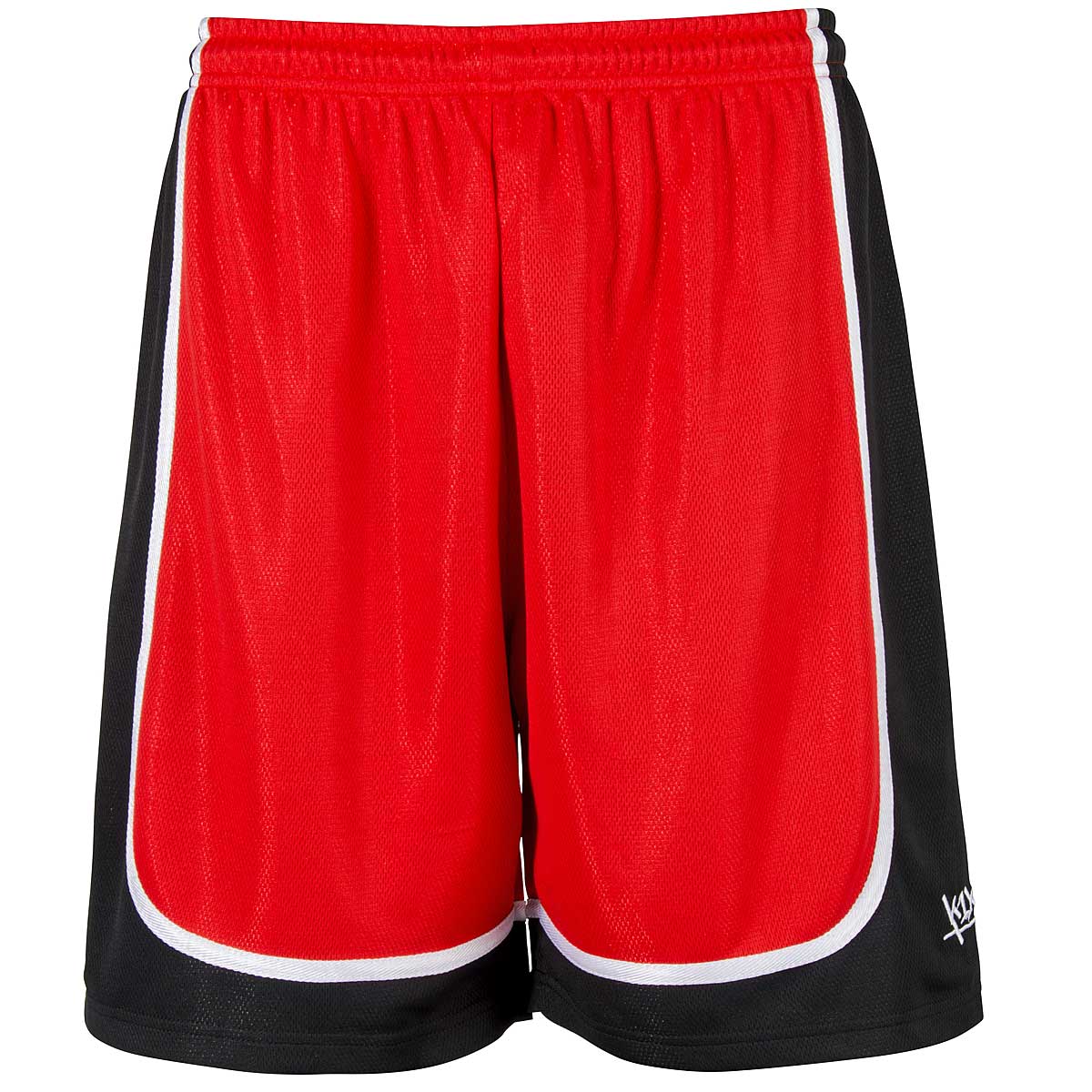 K1X K1X Hardwood League Uniform Shorts Mk2, Red/Black/White