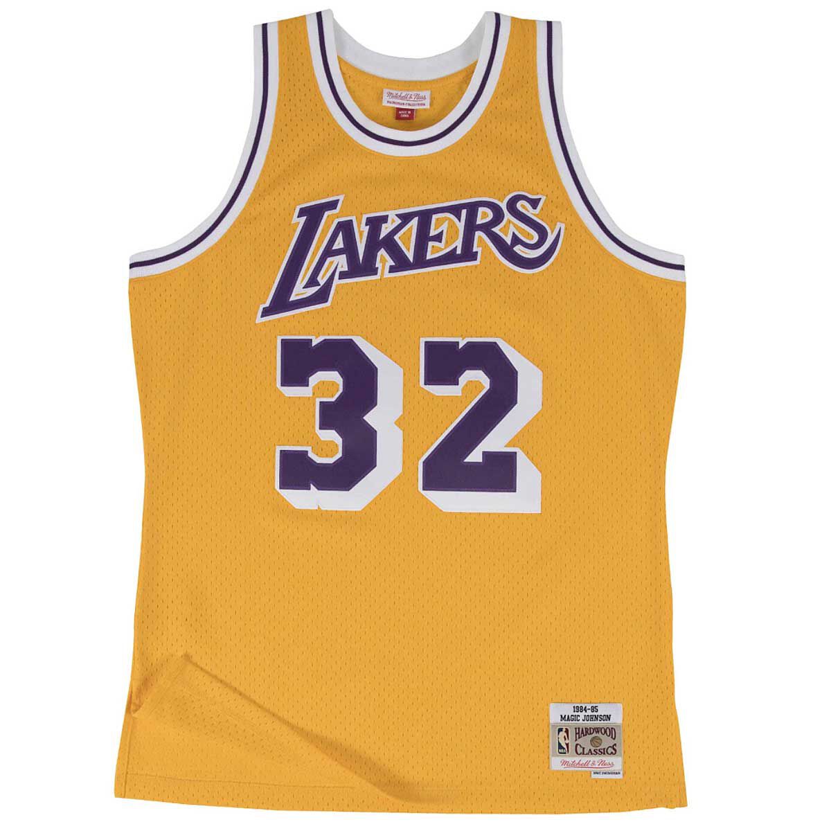 Mitchell And Ness Nba Swingman Jersey 2.0 La Lakers - Magic Johnson, Gold Lakers