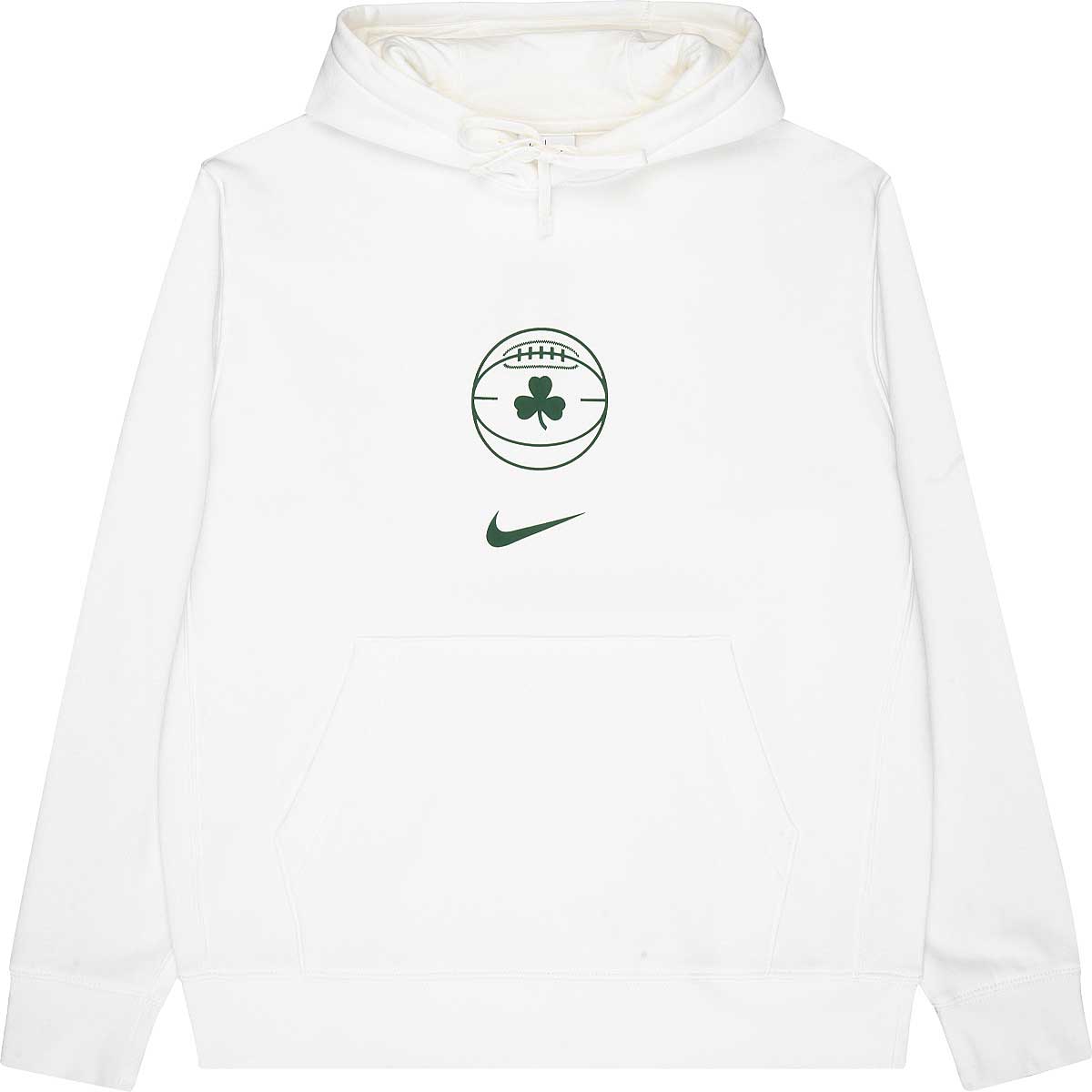 Image of Nike NBA Boston Celtics City Edition Club Hoody, Sail
