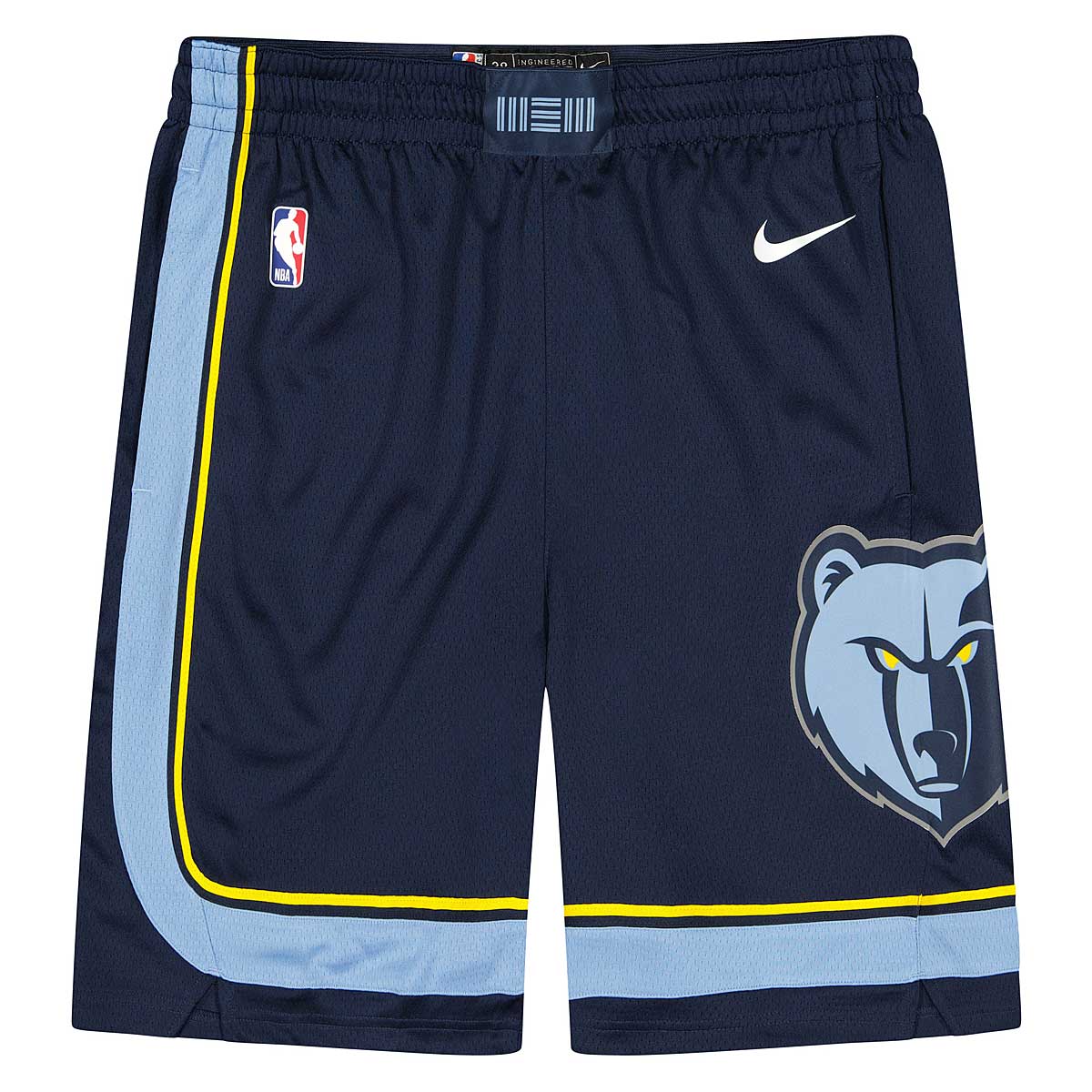 Nike NBA Memphis Grizzlies Dri-fit Icon Swingman Shorts, College Navy/light Blau/(weiß) M