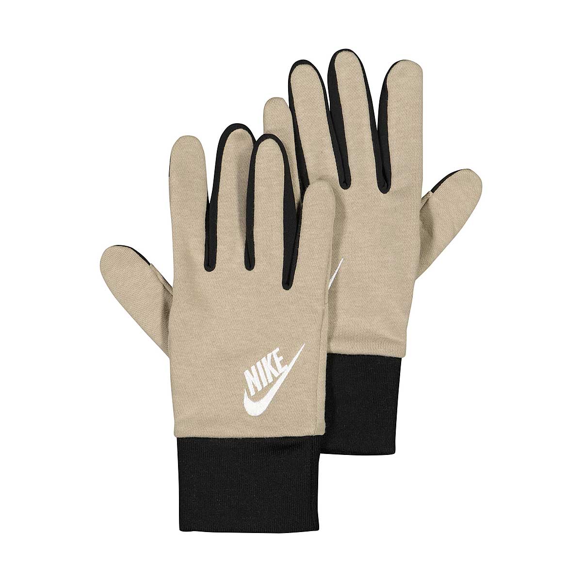 Nike Club Fleece Gloves 2.0, 211 Khaki/Black/White