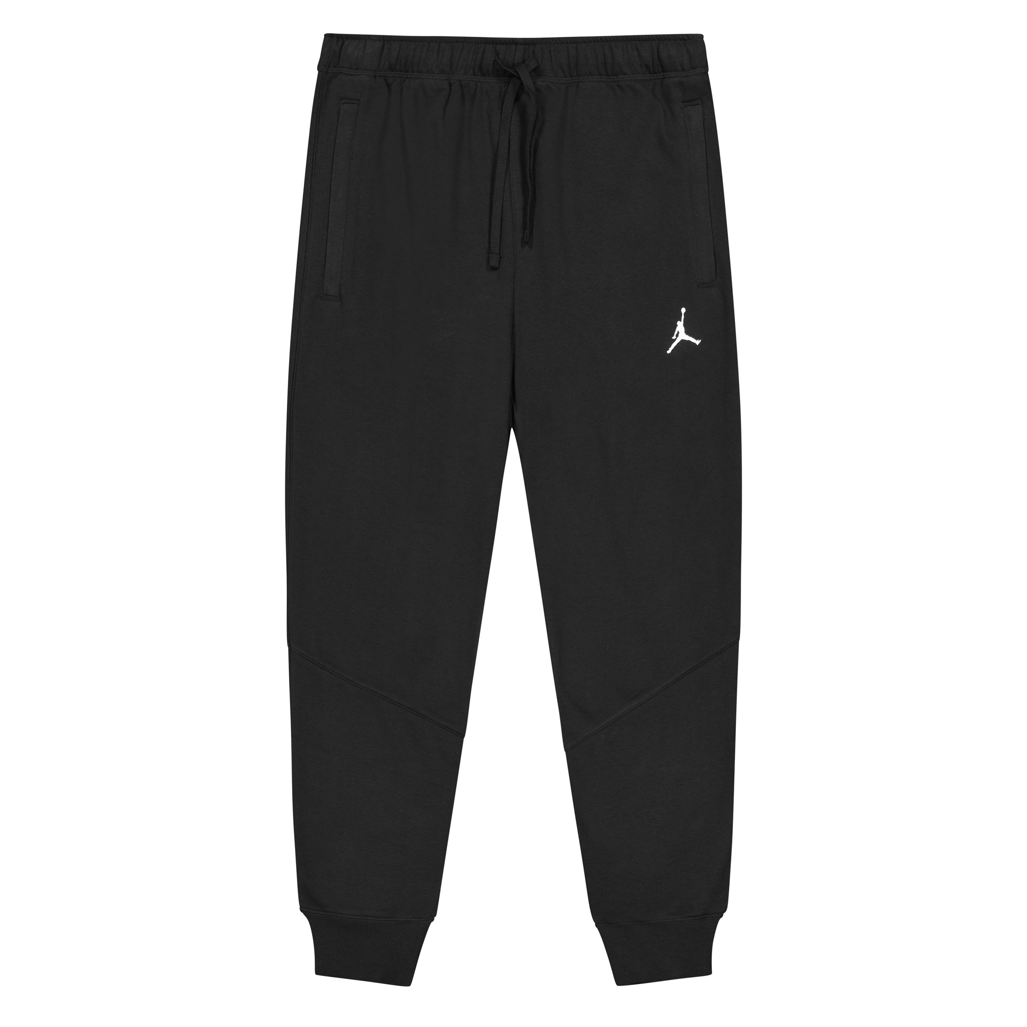 Jordan M J Dri-Fit Sport Fleece Pants, Black/White