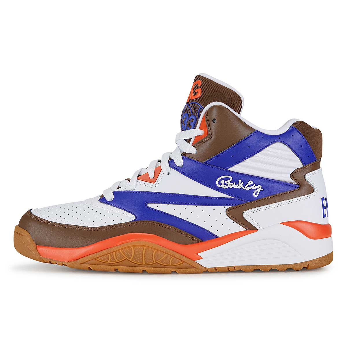 Image of Ewing Athletics Sport Lite X Snickers, White/ Brown /red
