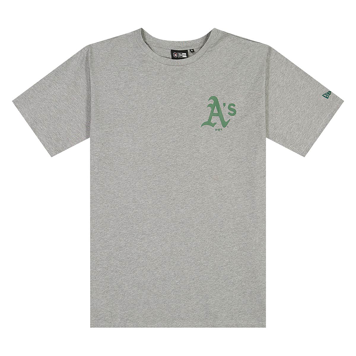 Image of New Era MLB Oakland Athletics Icecream Oversized T-shirt, Grey Med