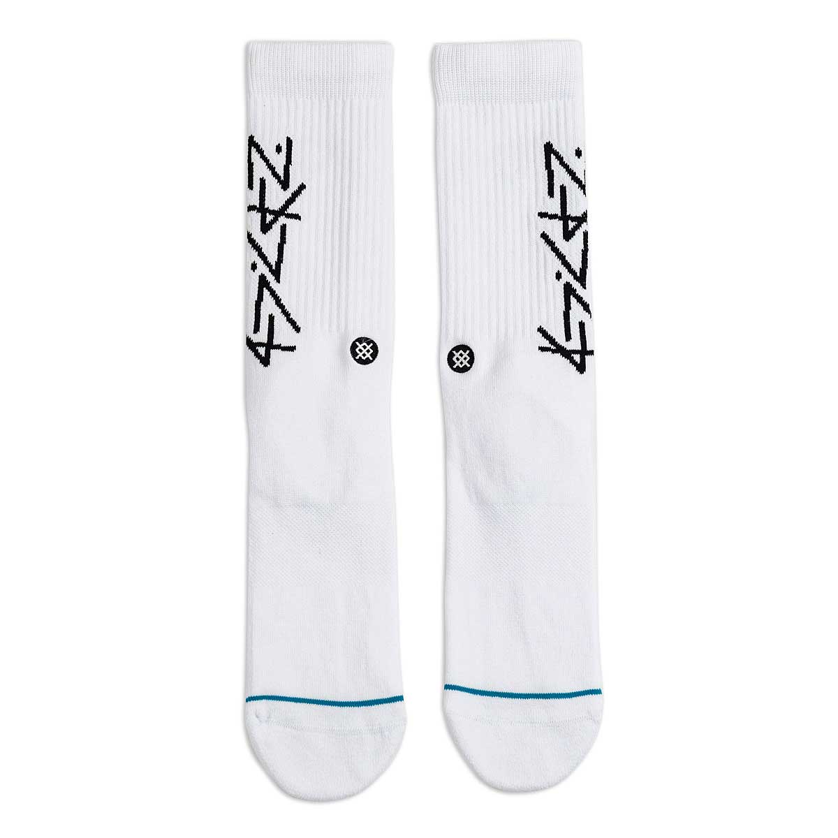 Stance Kickz X Stance Icon Socks, White