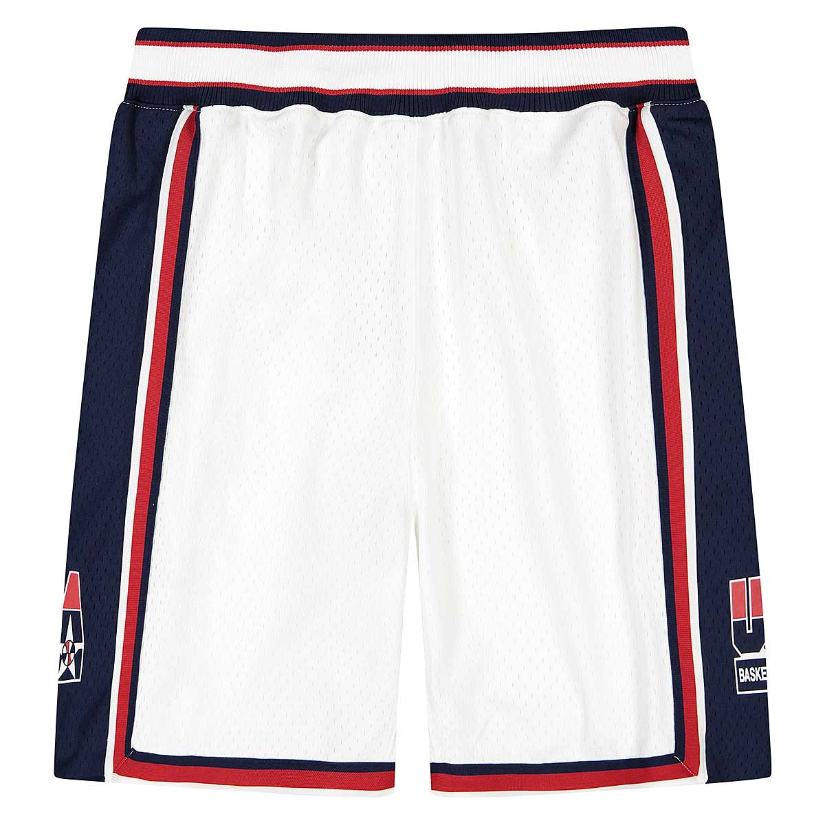 1992 USA Dream Team Basketball Shorts Pants Stitched White 
