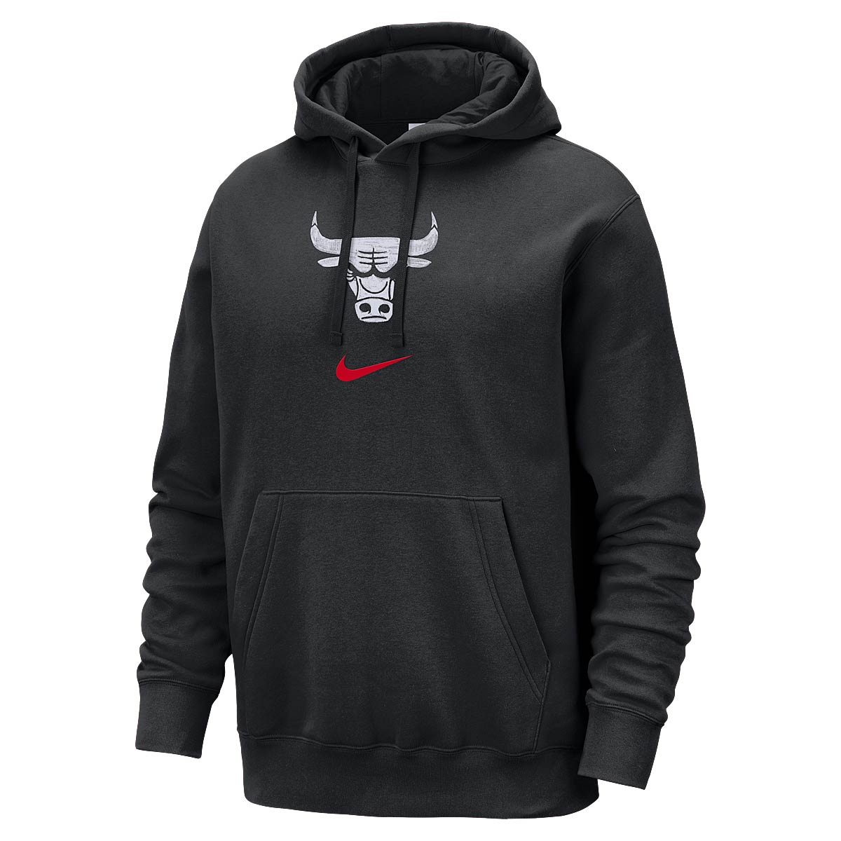 Image of Nike NBA Chicago Bulls City Edition Club Hoody, Black