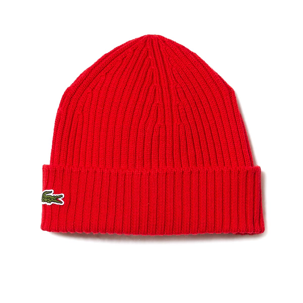 Lacoste Wool Beanie, Red
