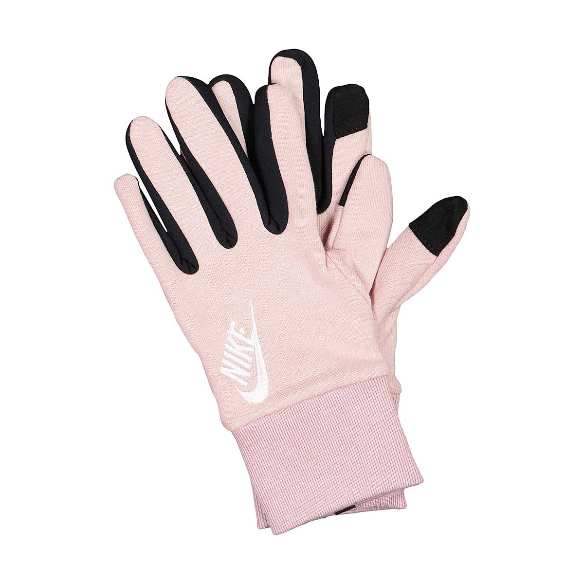 Nike W Club Fleece Gloves, 656 Pink Oxford/white S